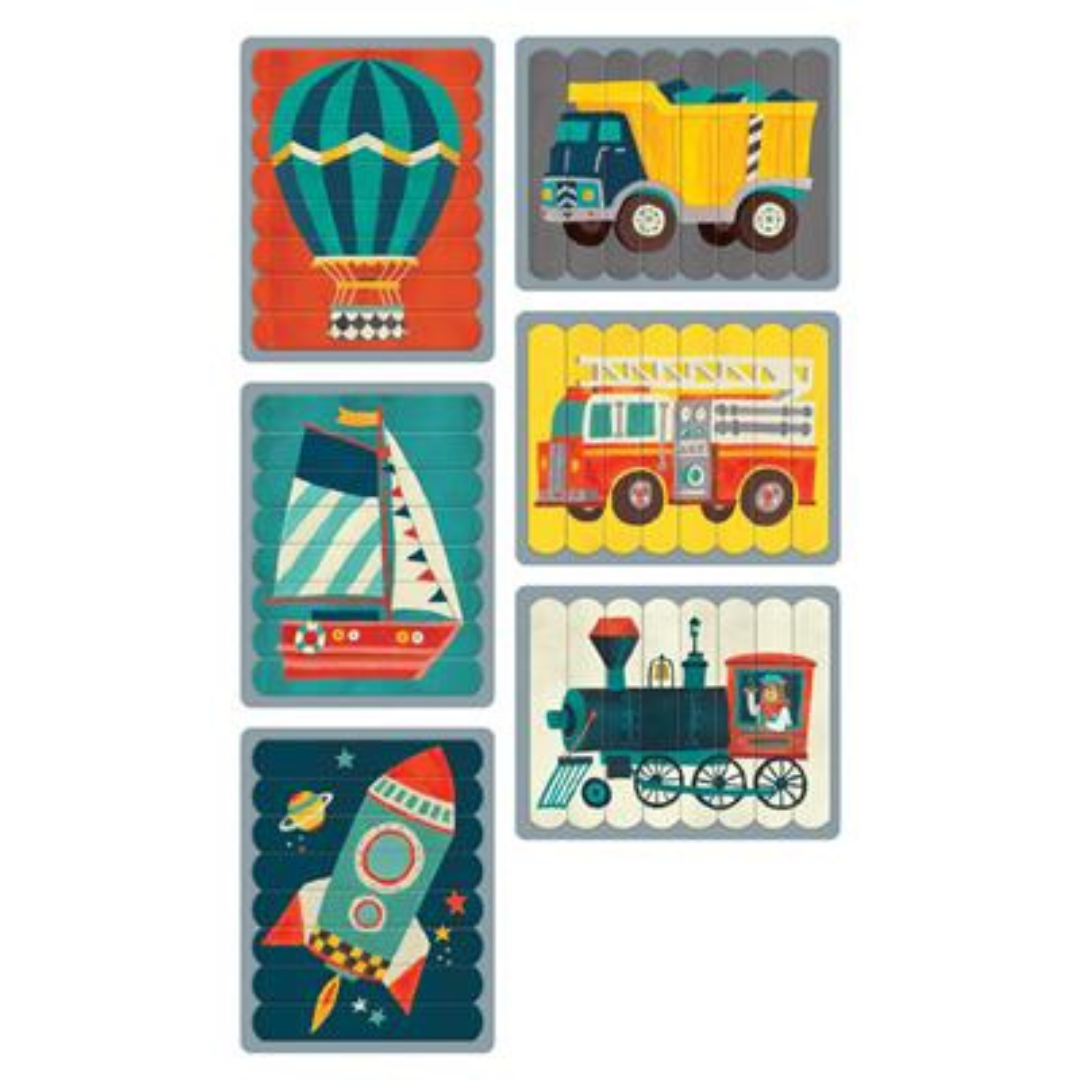 Puzzle Sticks Transportation
