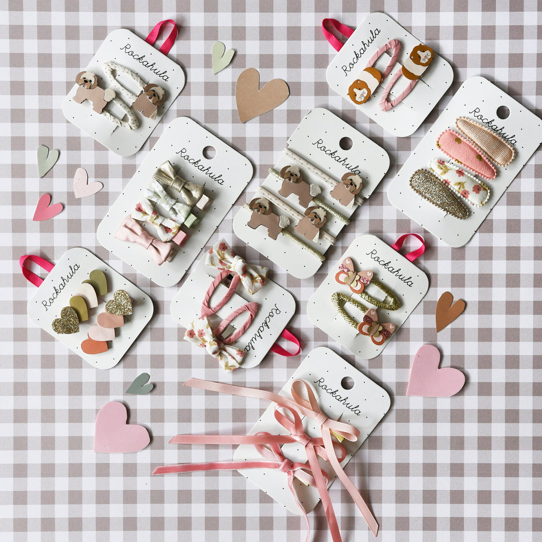 Sweet Hearts Bar Clips