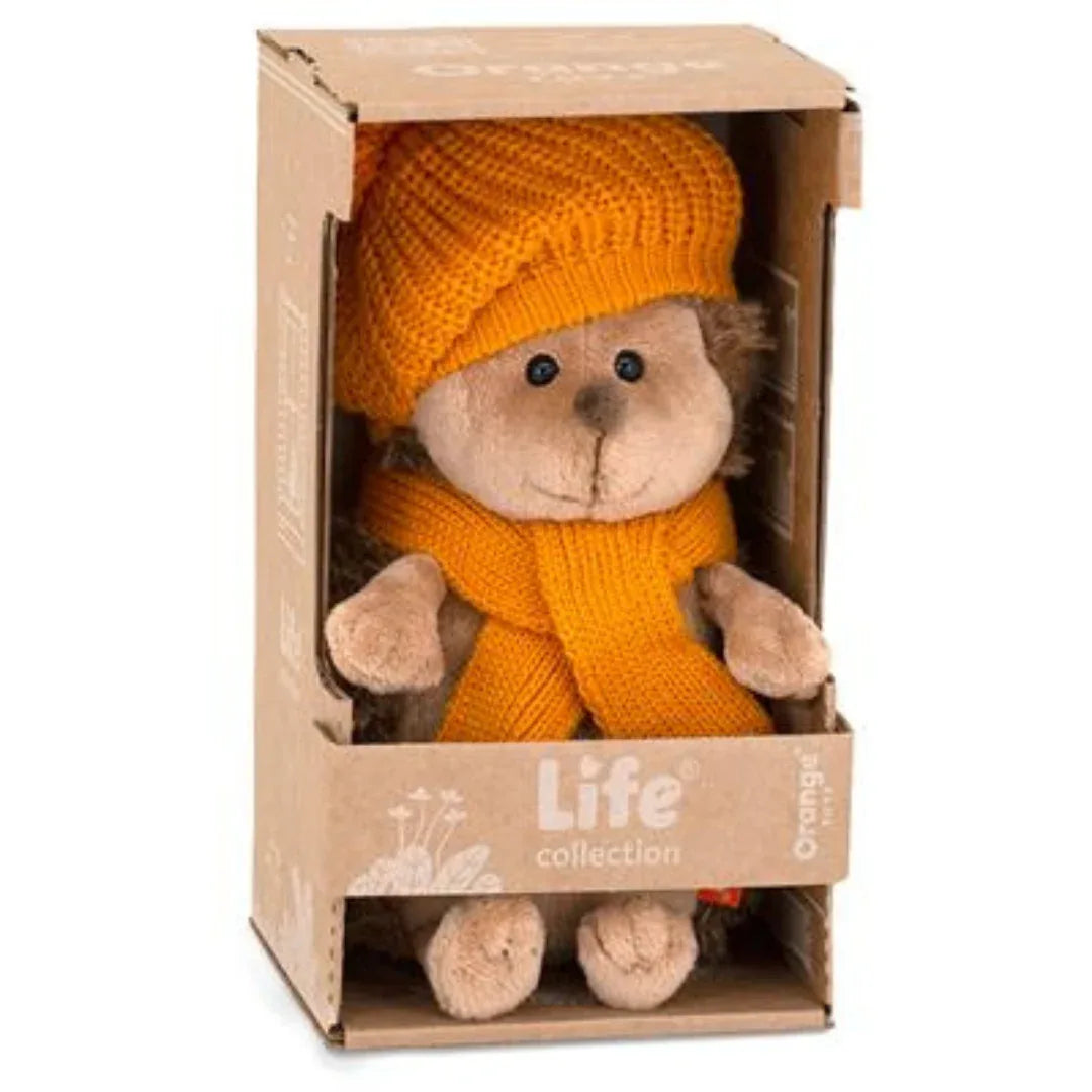 Egel Met Oranje Baret Fluffy M - Orange Toys