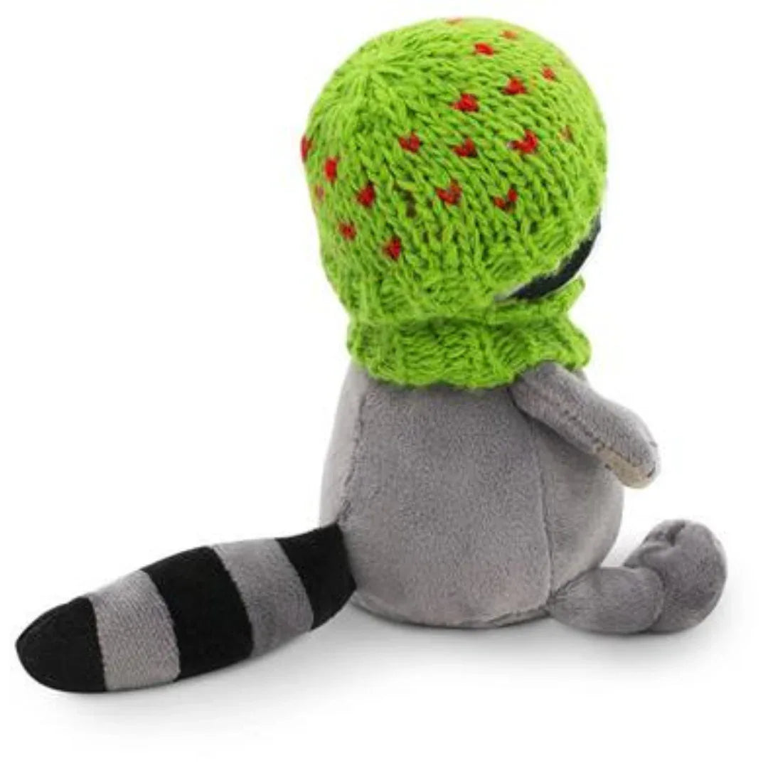 Wasbeer Met Groene Muts Denny S - Orange Toys