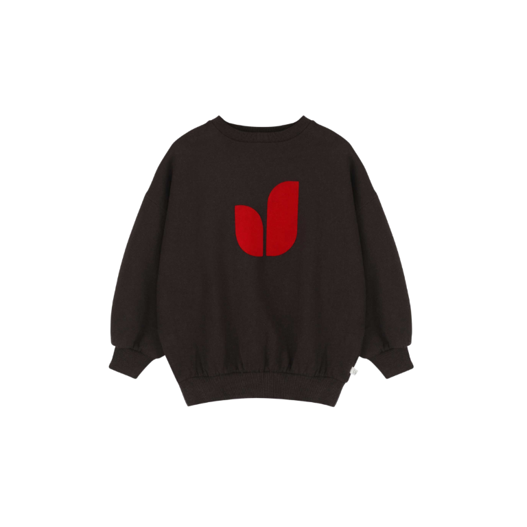 Pippa Sweater Dark Brown Melange