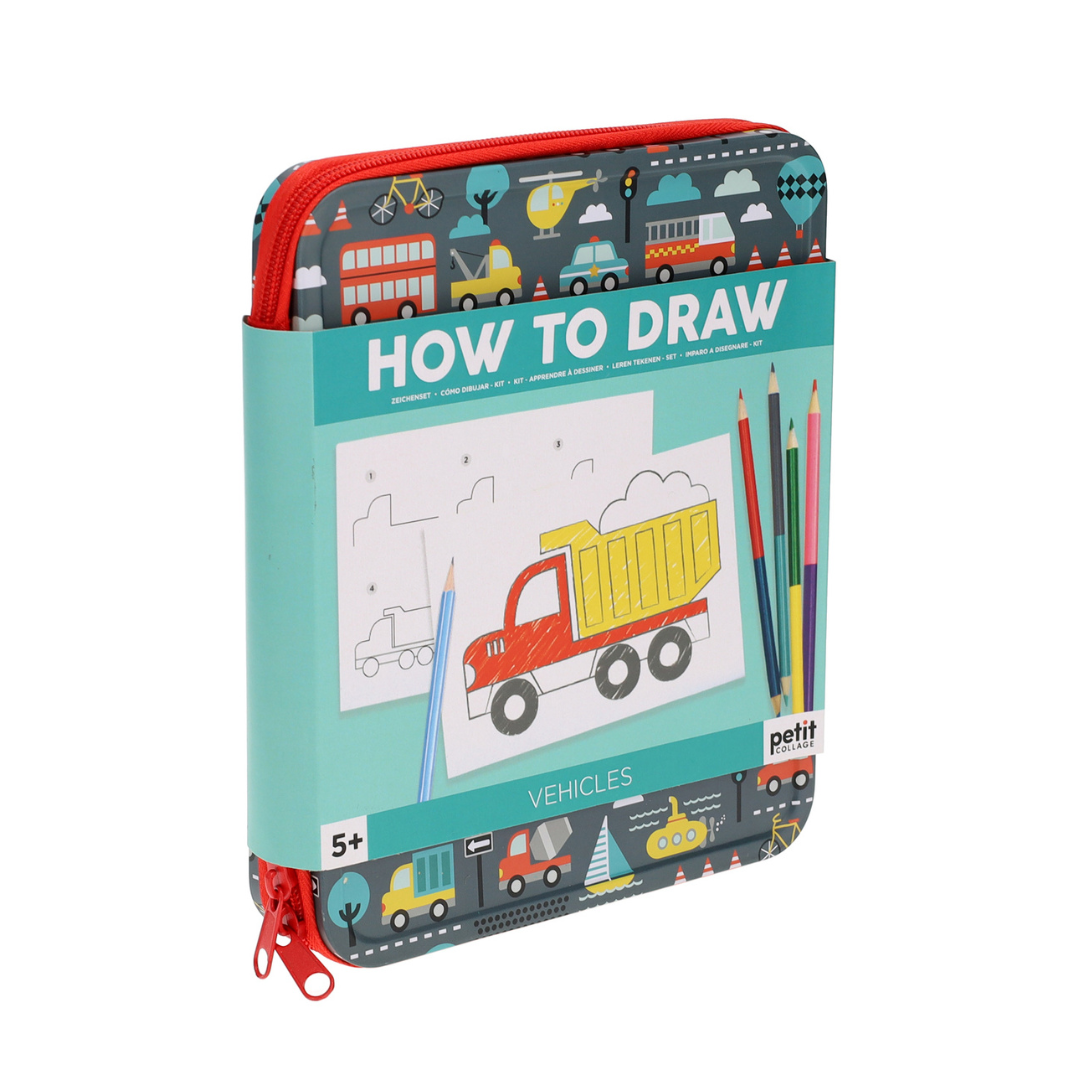 Hoe Teken Ik Voertuigen