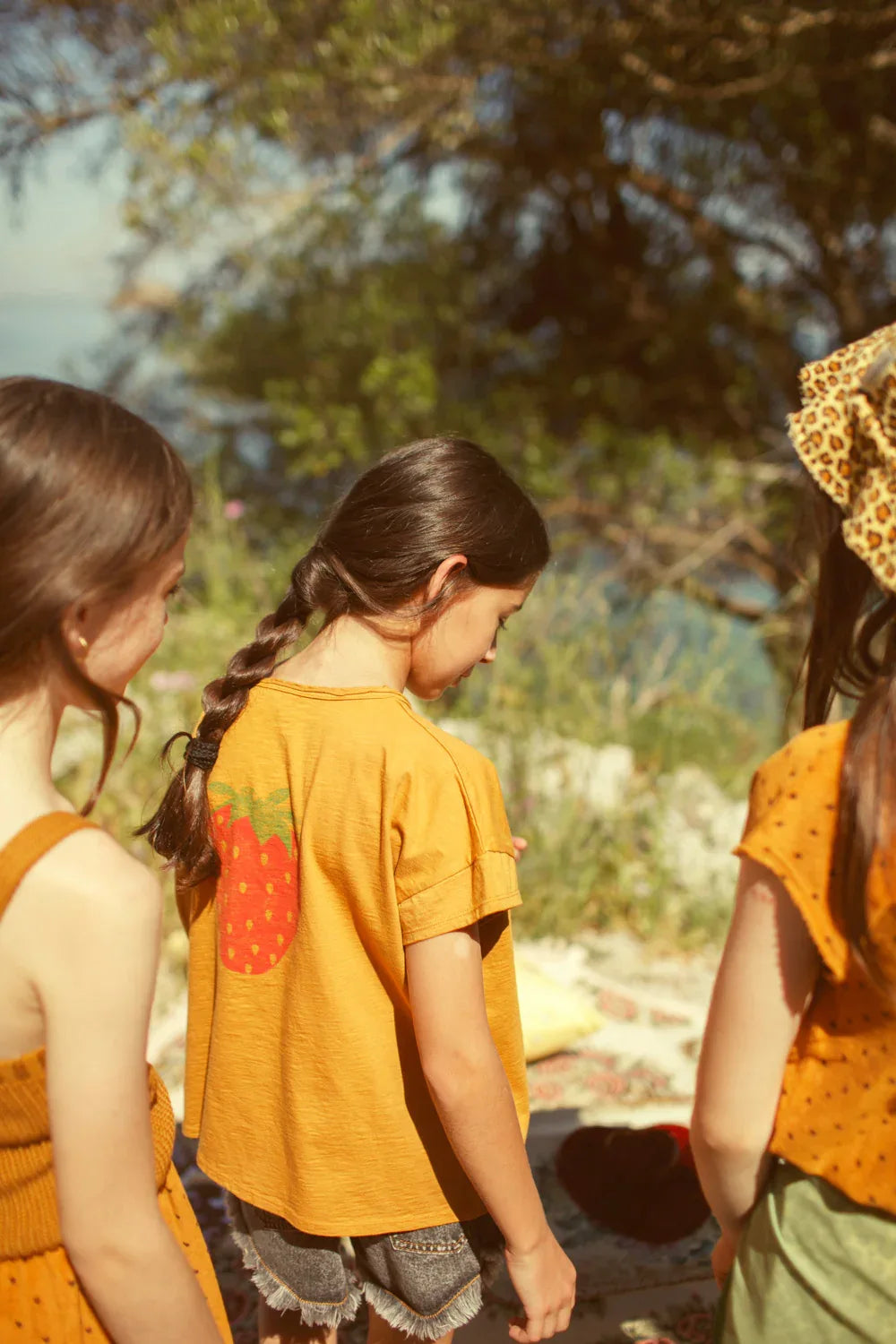 T-shirt Camel With Strawberry Print - Piupiuchick