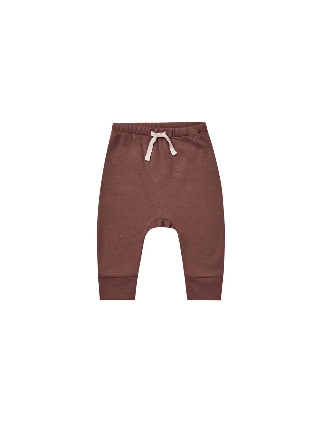 Drawstring Pant Plum - Quincy Mae