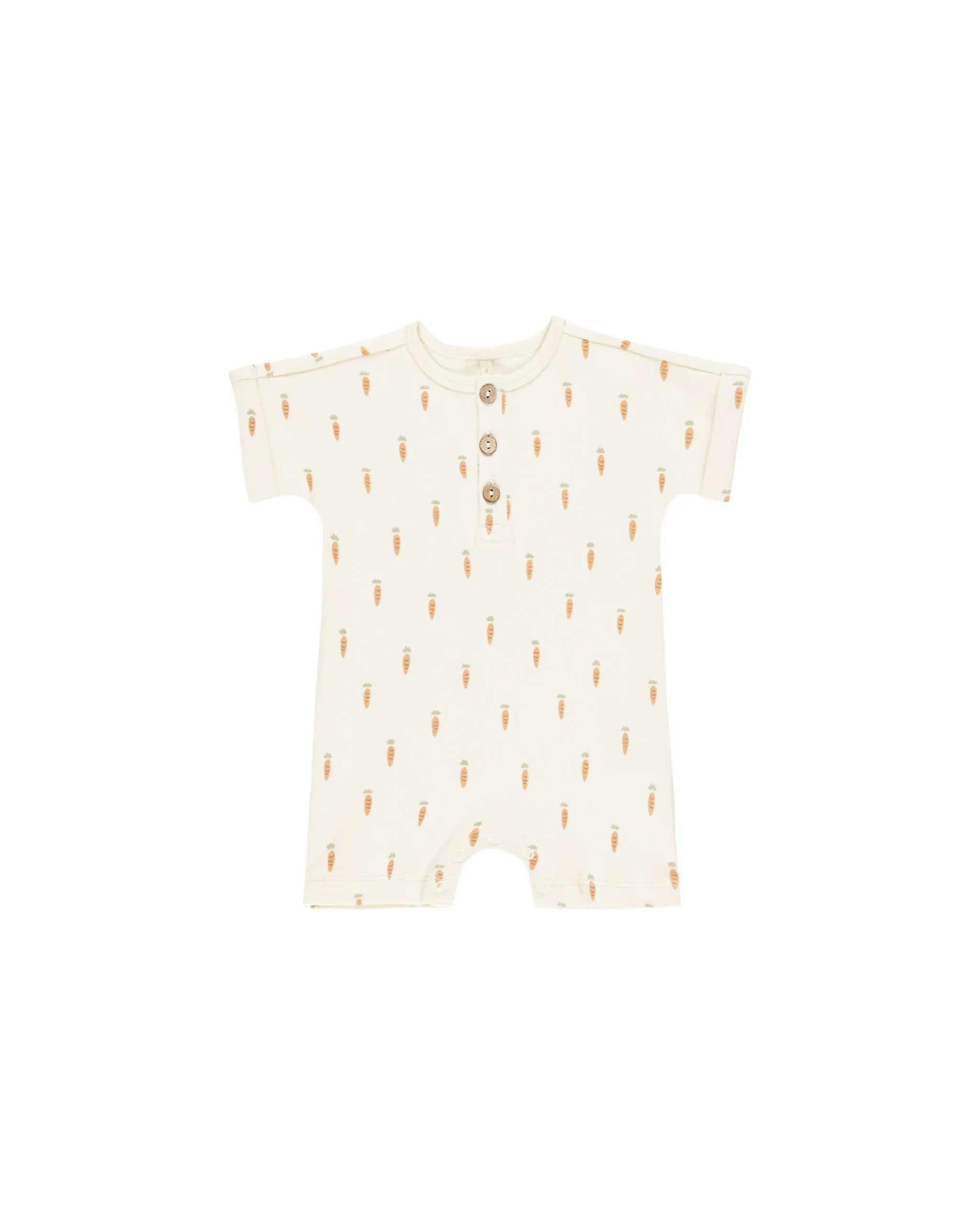 Short Sleeve One-Piece Carrots - Quincy Mae