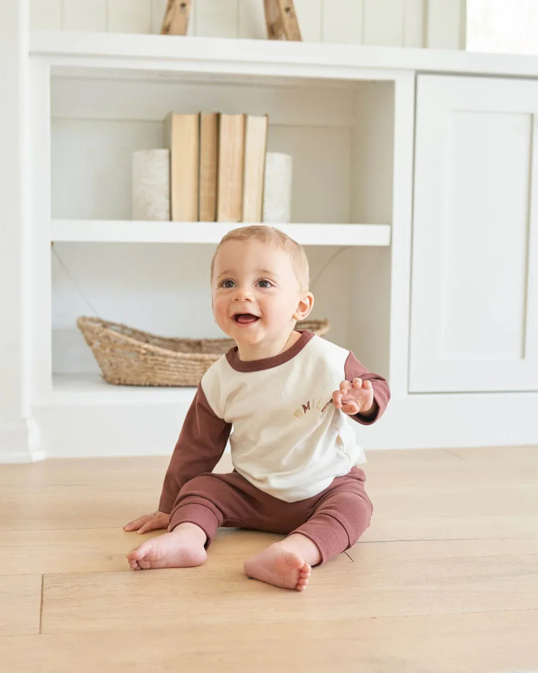 Drawstring Pant Plum - Quincy Mae