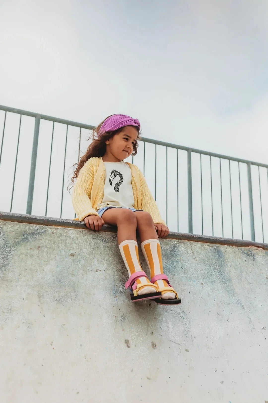 Knitted Cardigan Yellow Mellow - KDkes