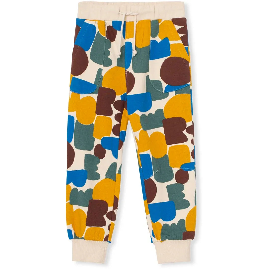 Sigurd Pants Creme Brulee Print - A Monday In Copenhagen