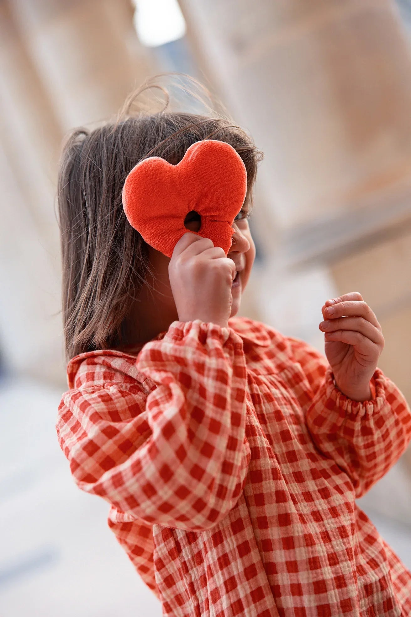 Girls Check Blouse Grenadine - Sproet & Sprout