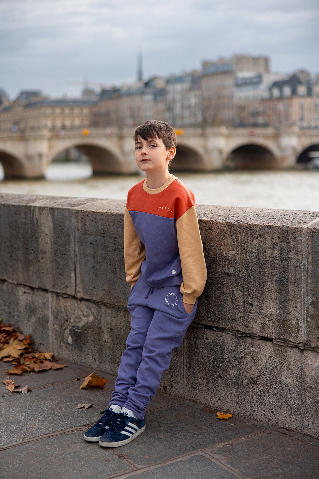 Sweatshirt Colourblock Grenadine