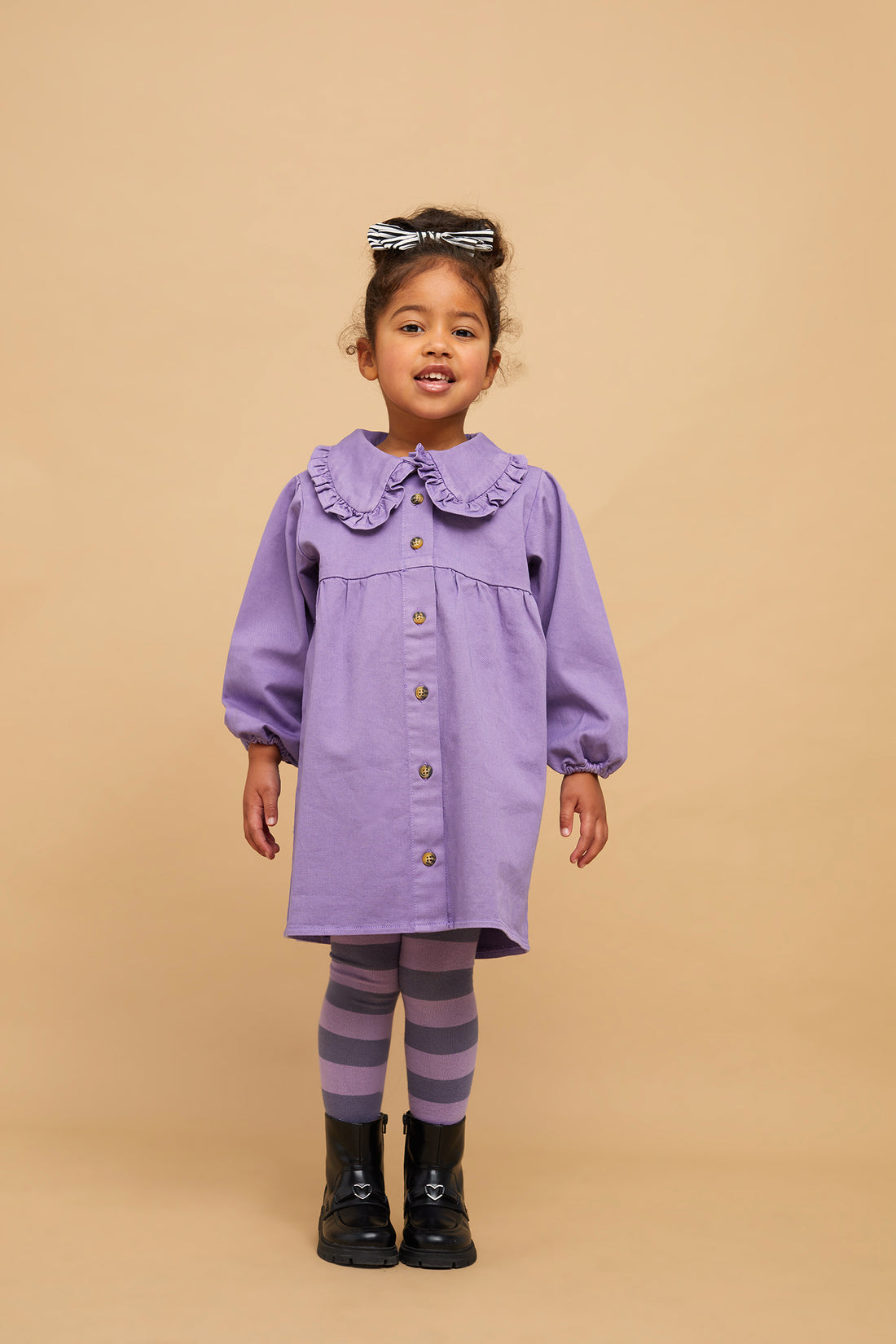 Denim Dress Lavender