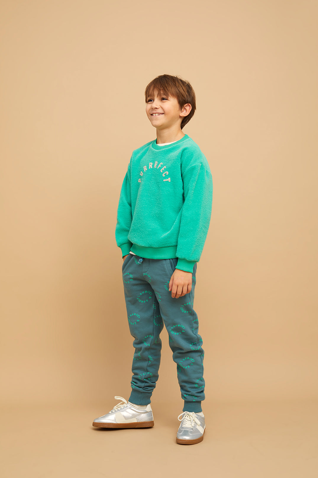 Sweatshirt Purrrfect Vivid Green