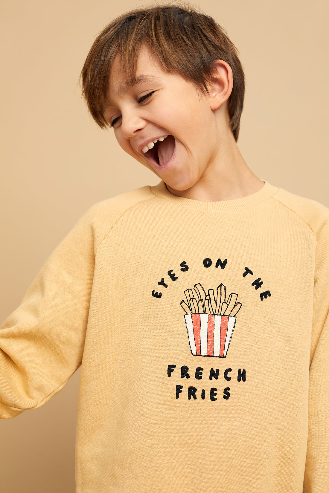 Sweatshirt French Fries Sand