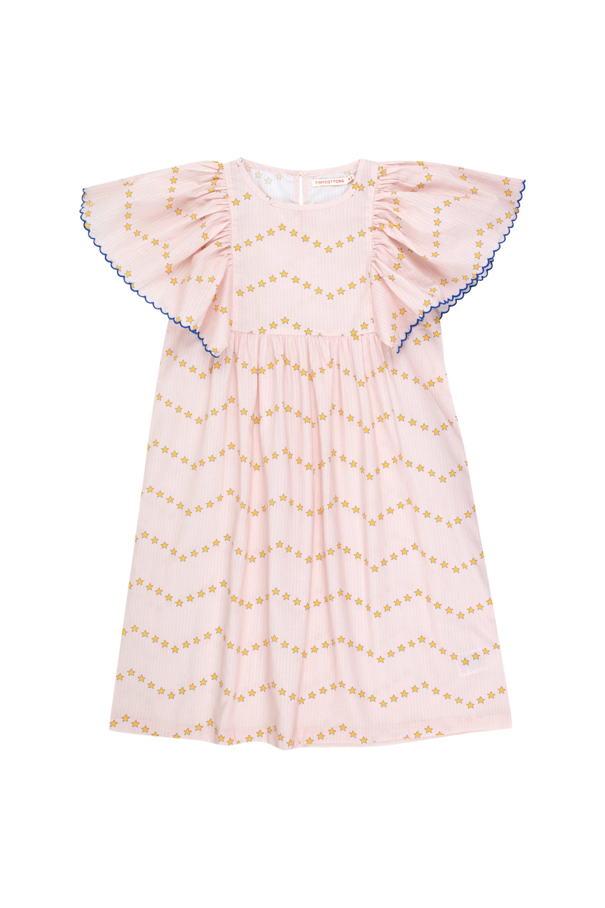 Zigzag Dress Pastel Pink