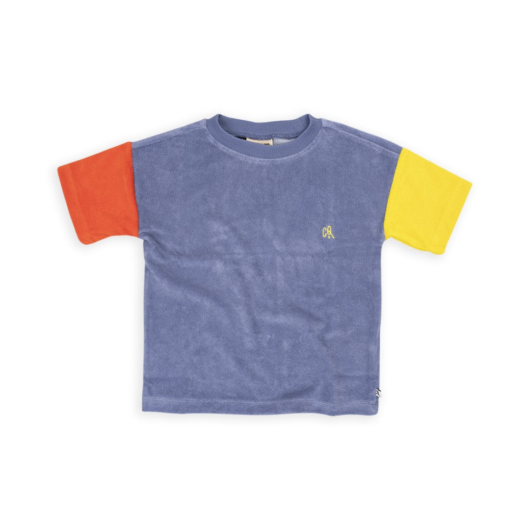 Oversized T-shirt Basic Colorblock