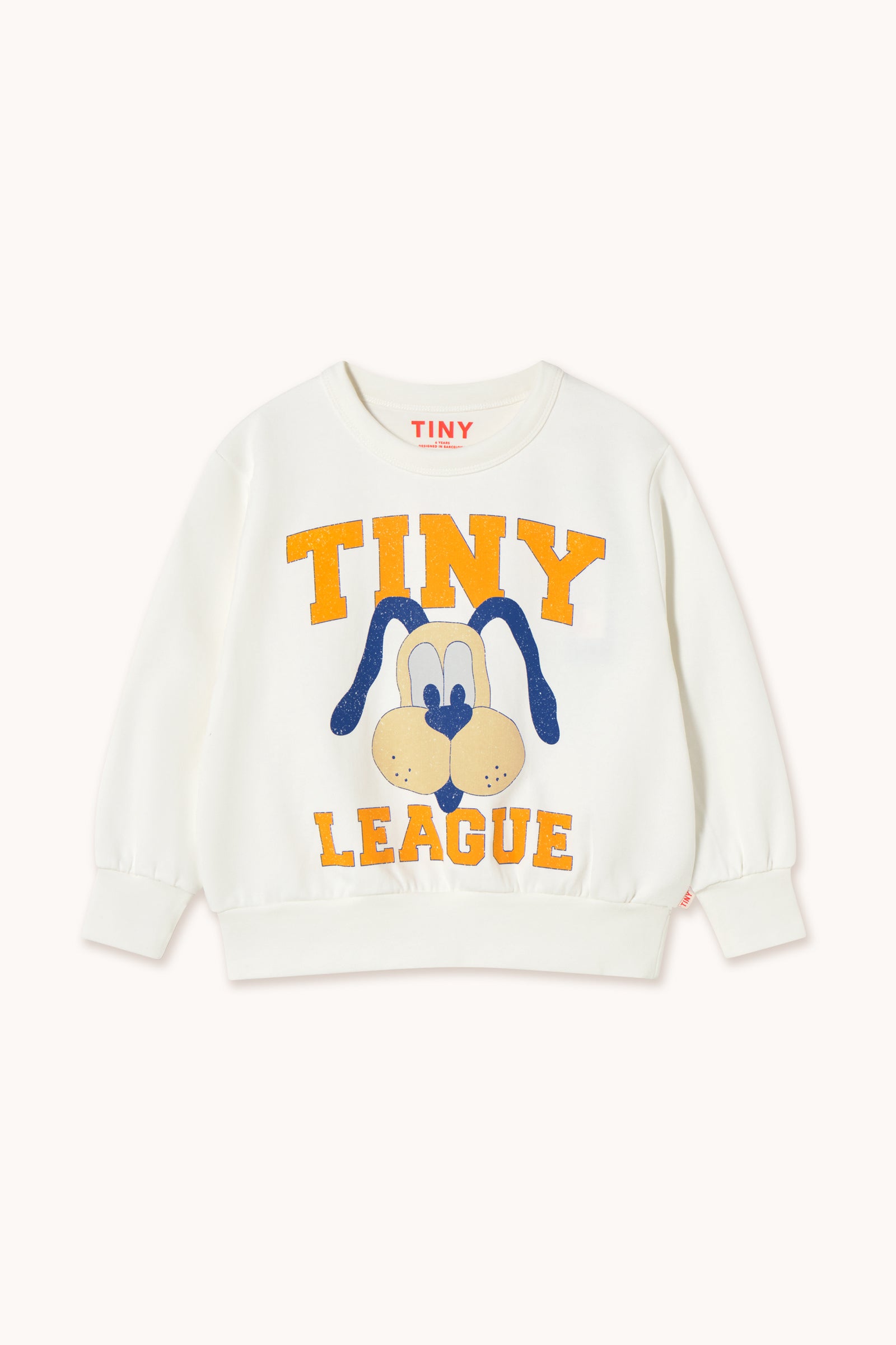 Tiny League Graphic Sweatshirt Off White