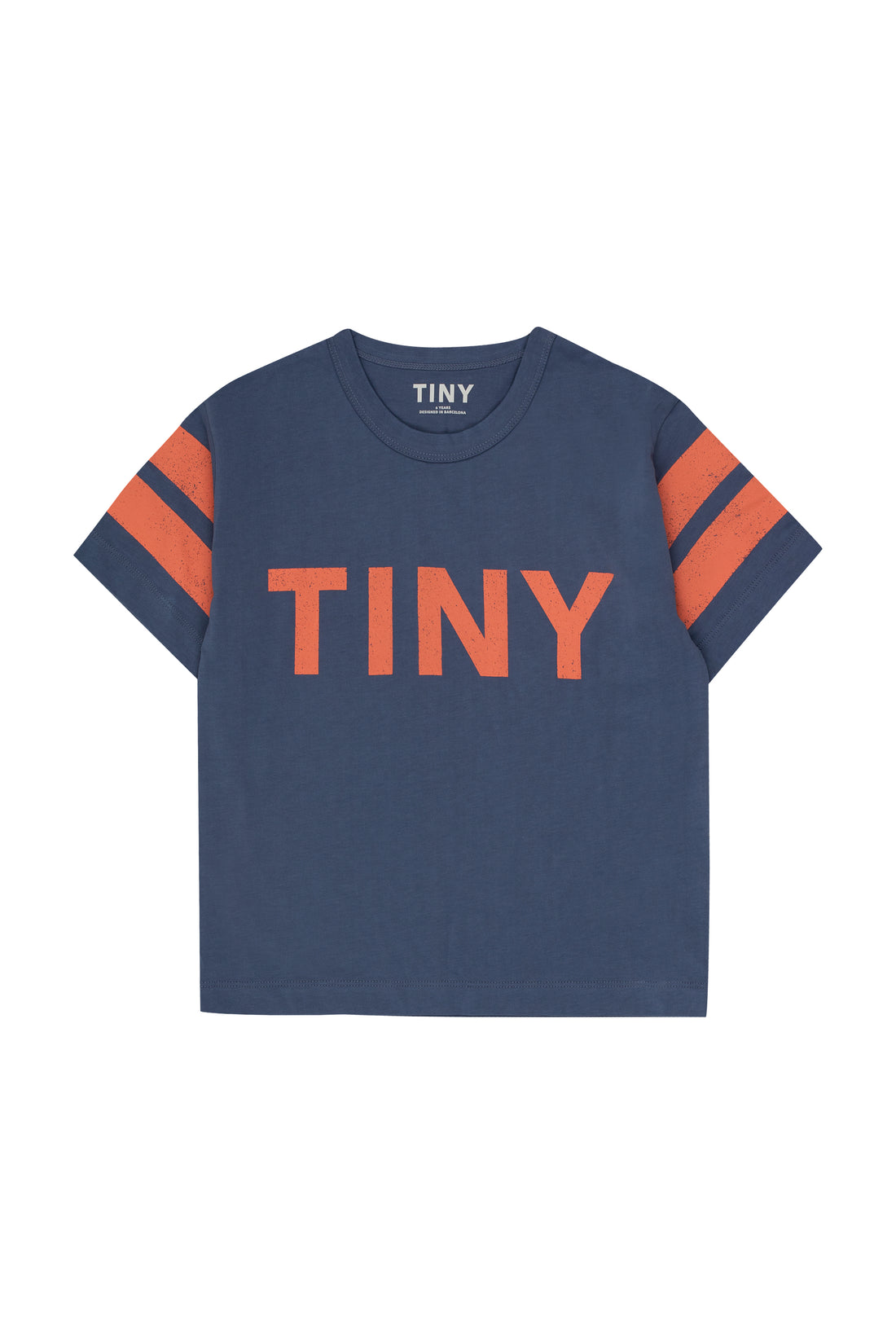 Stripes Logo T-shirt Dusty Blue