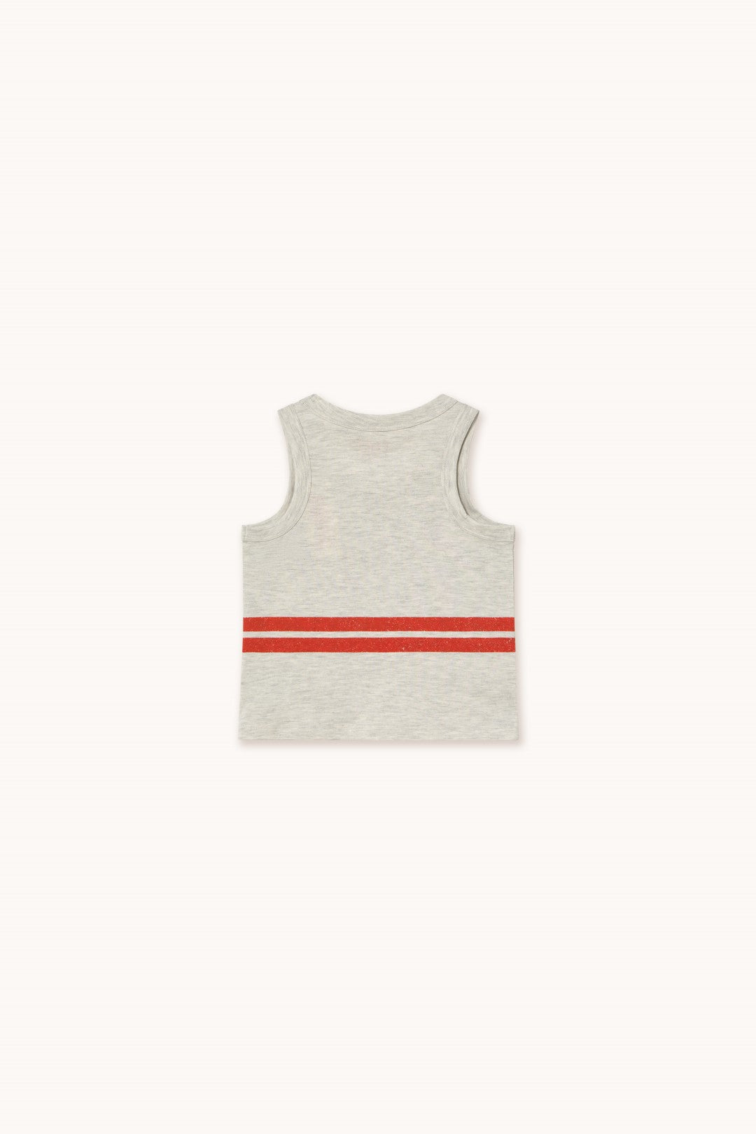Tank Top Logo Stripes Cream Heather