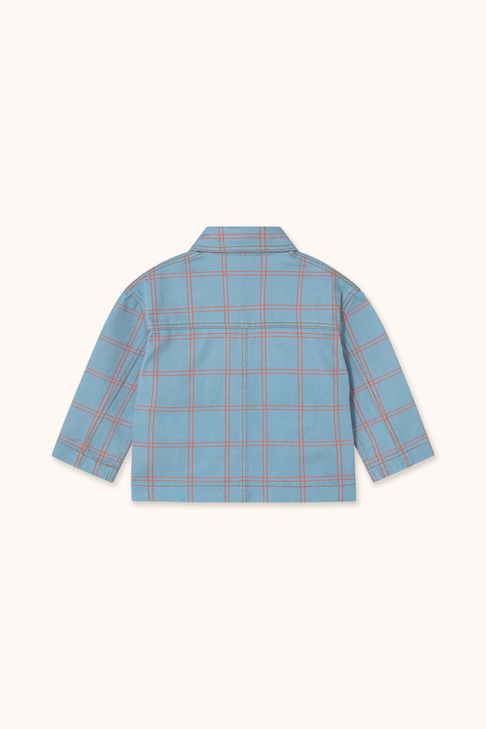 Check Jacket Denim Blue - KDkes