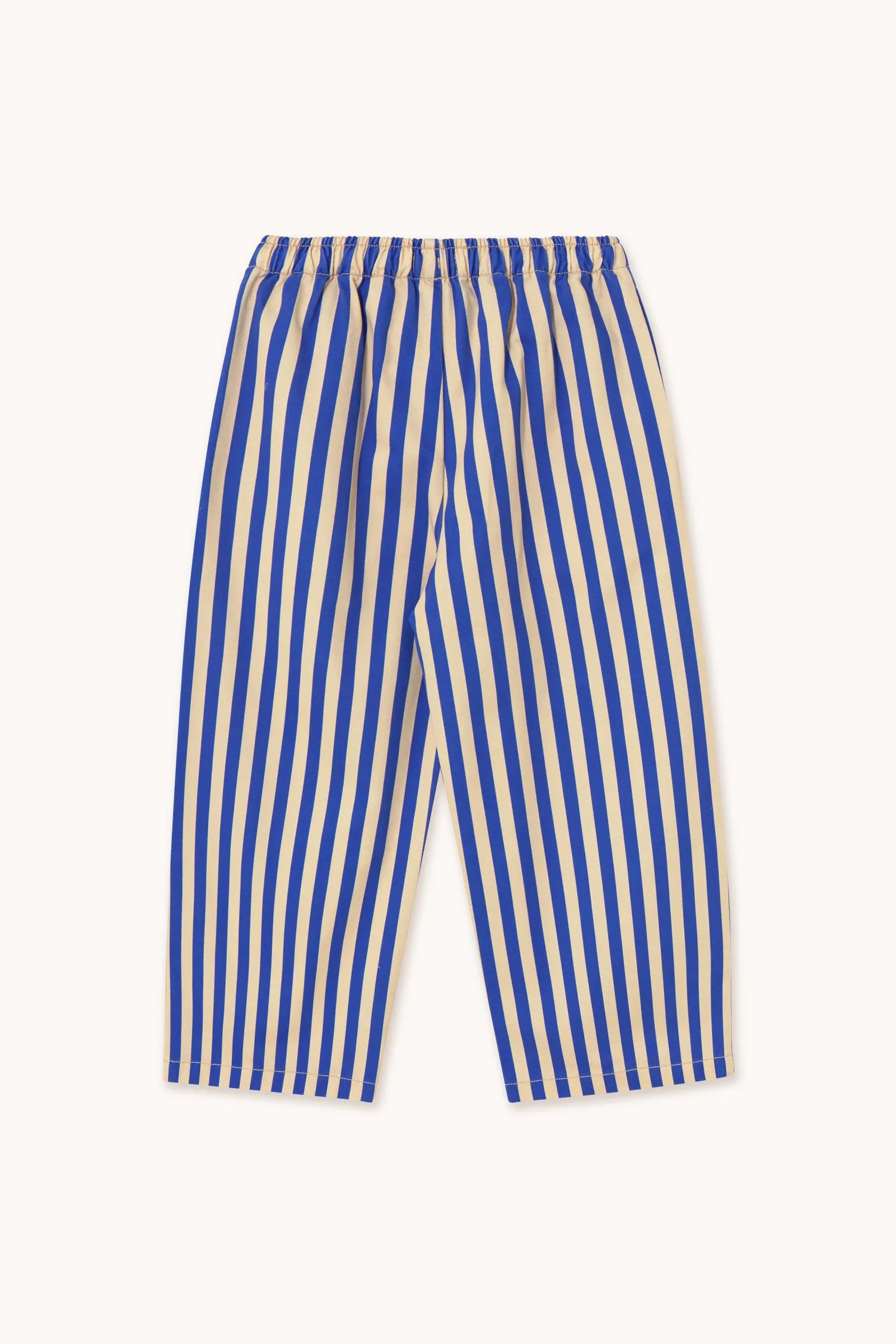 Stripes Woven Pant Vanilla Ultramarine - Tinycottons