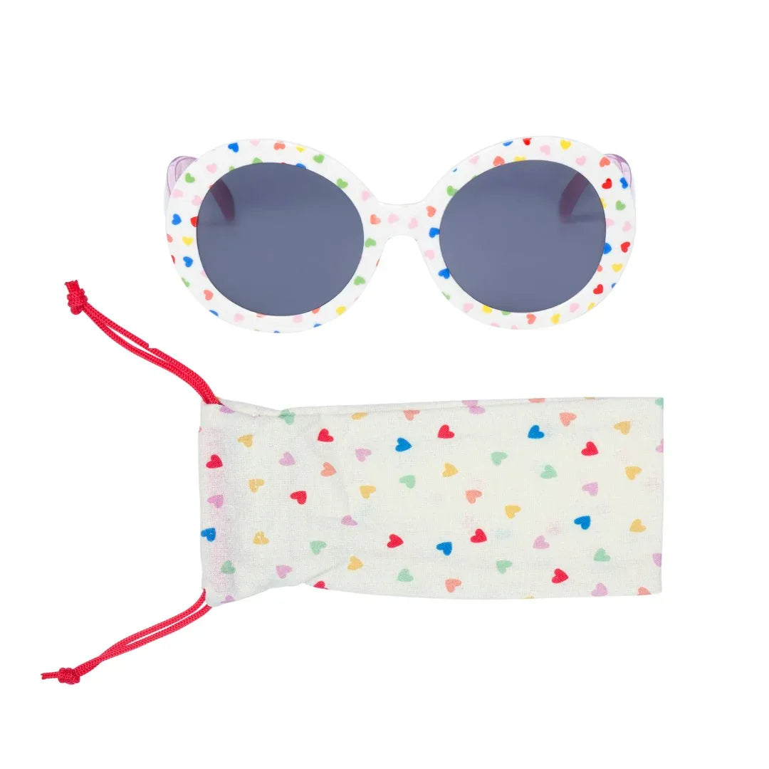 Rainbow Hearts Sunglasses - KDkes