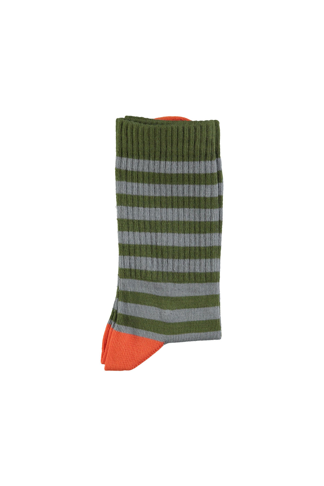 Socks Green & Blue Stripes