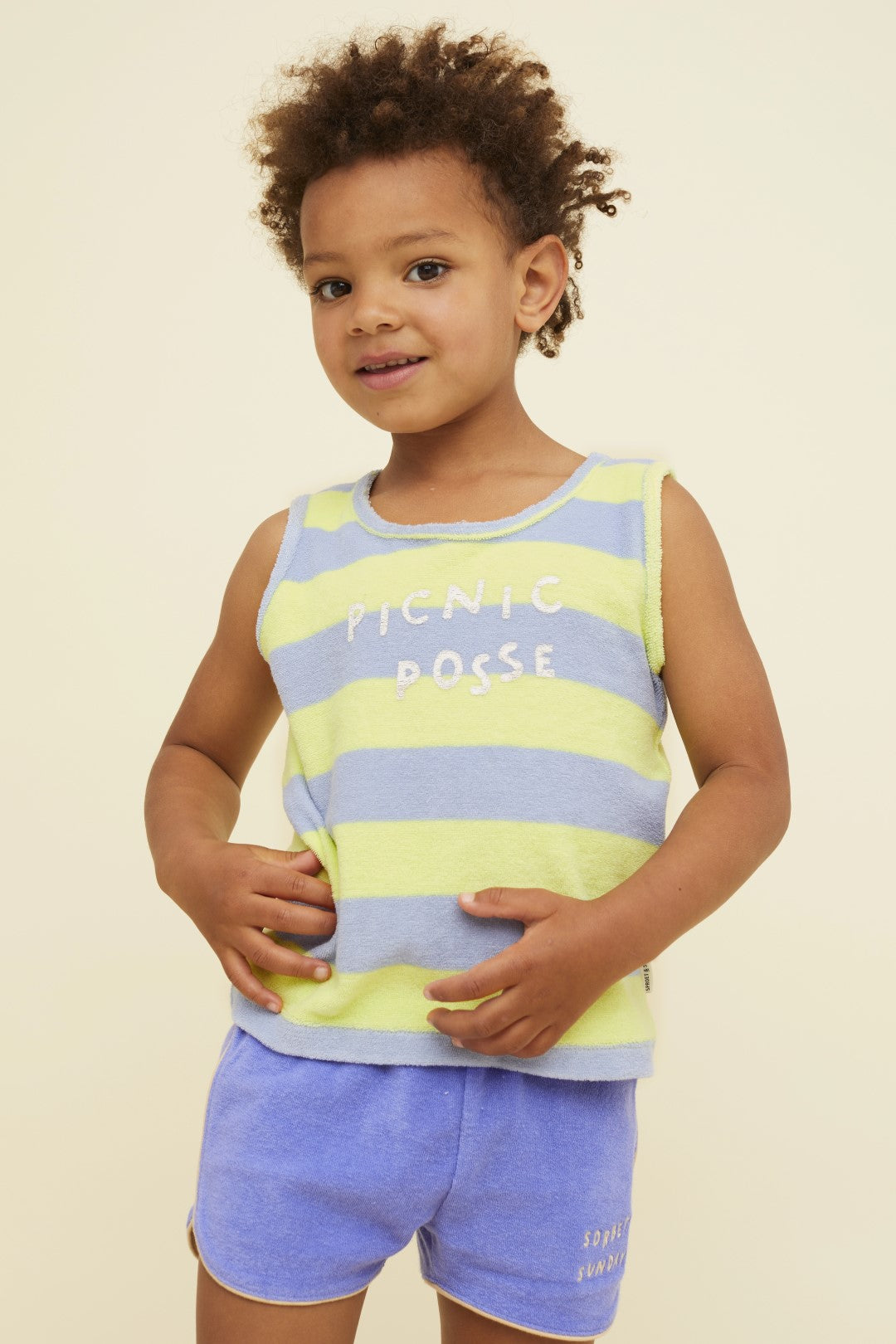 Terry Sport Shorts Blue Bell
