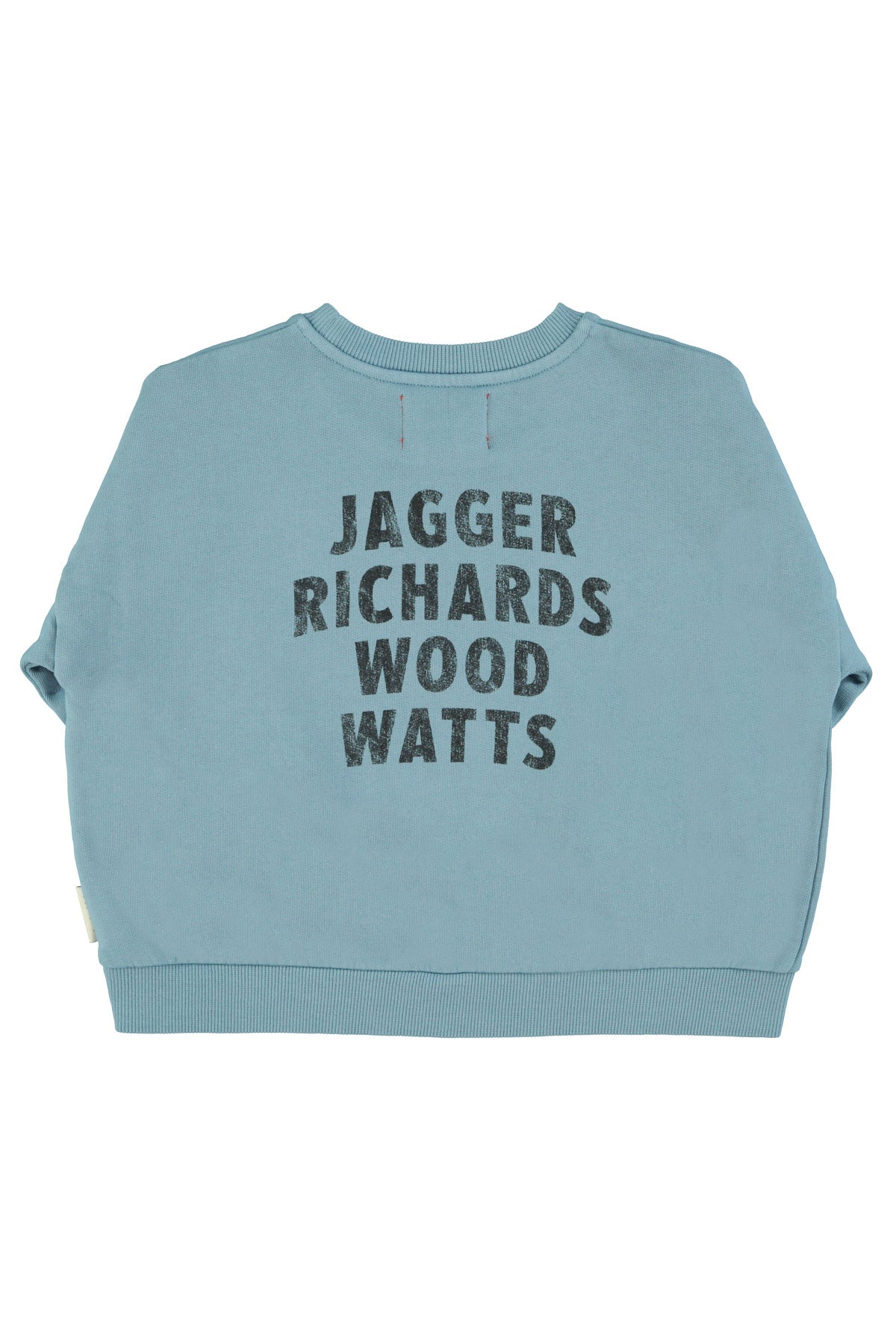 Sweatshirt Blue With Rock Stars Print