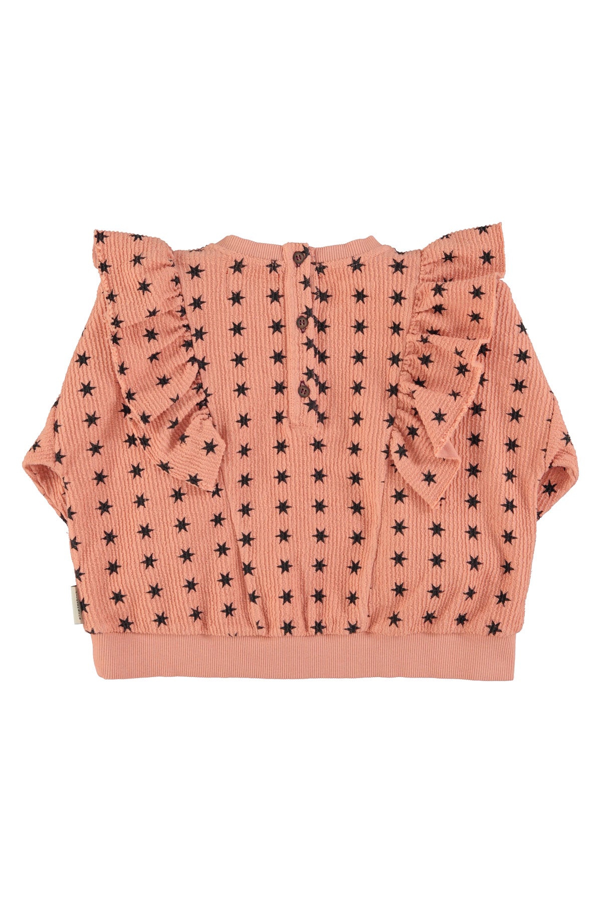 Sweatshirt Pink With Black Stars