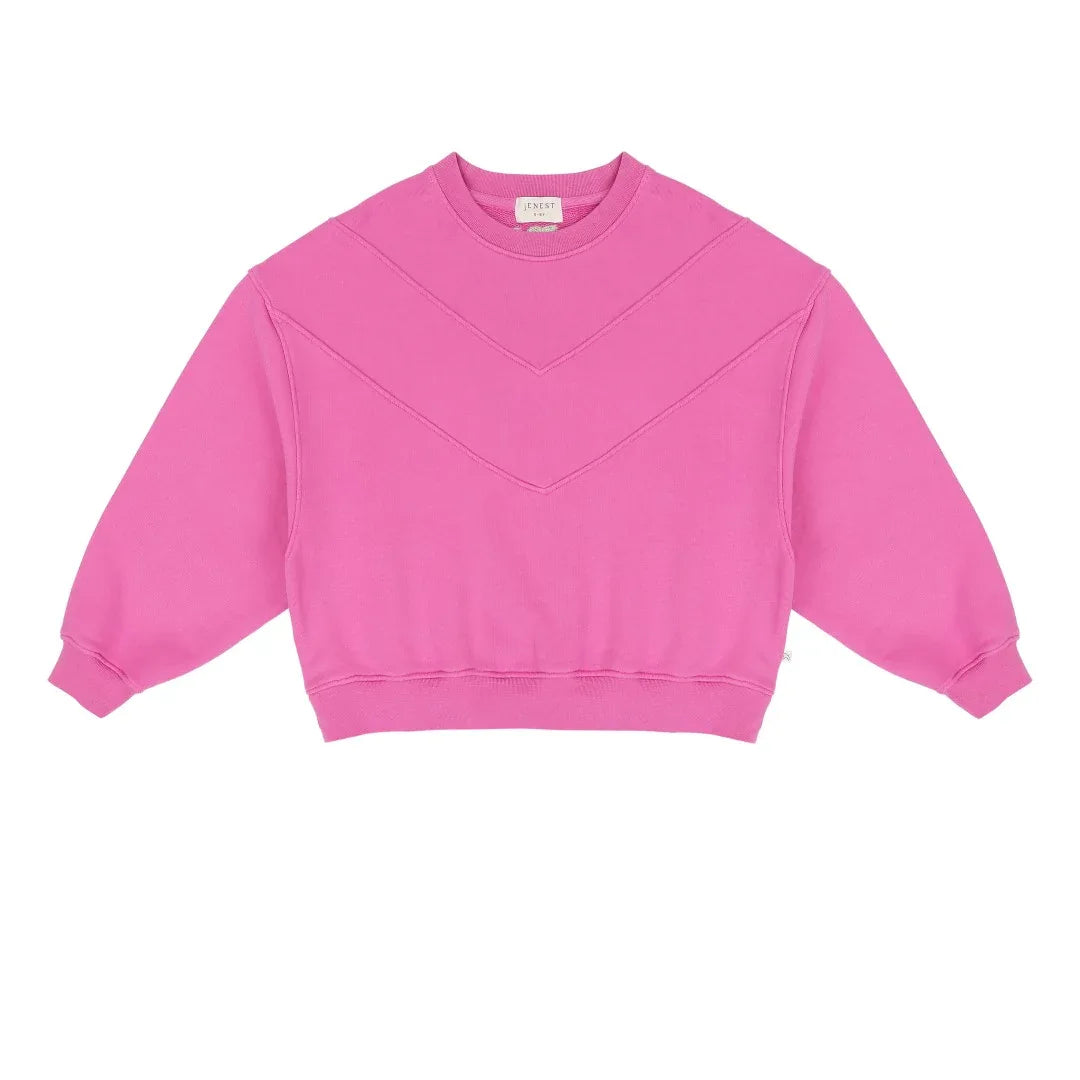 Tammie Sweater Fuchsia Pink - Jenest