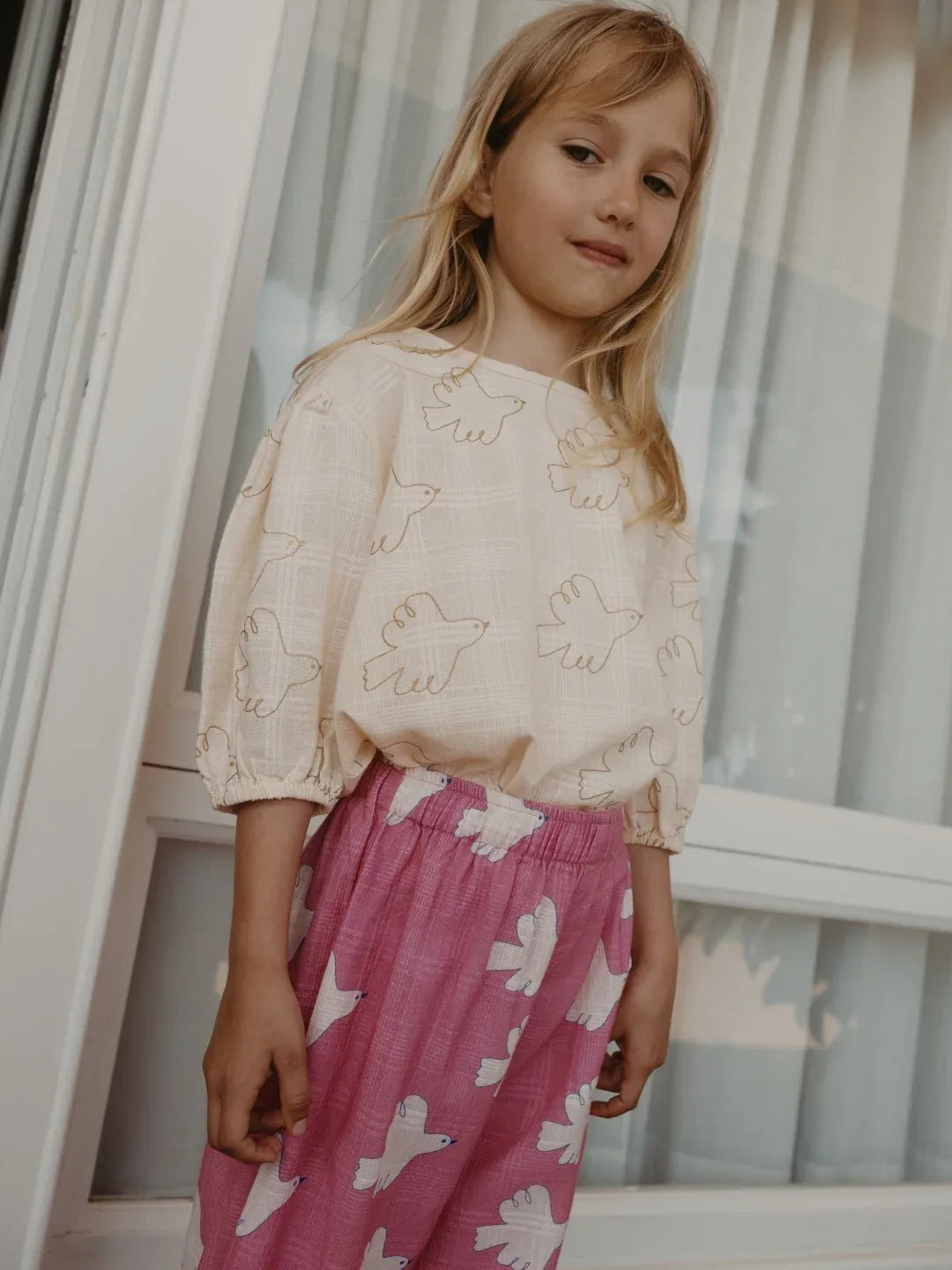 Doves Blouse Light Cream - KDkes