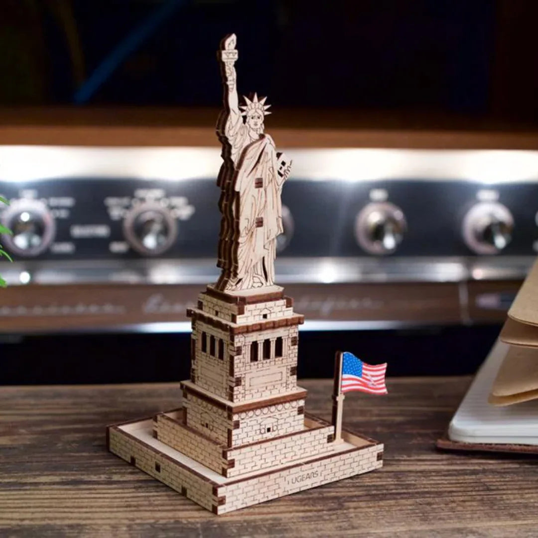 3D Puzzel Vrijheidsbeeld - Ugears