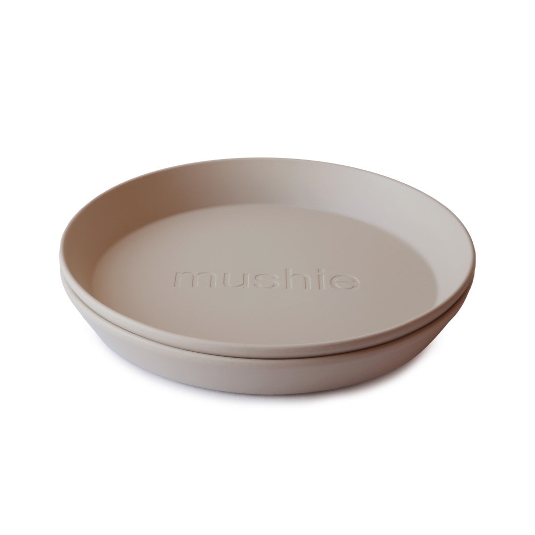 Plate Round Vanilla