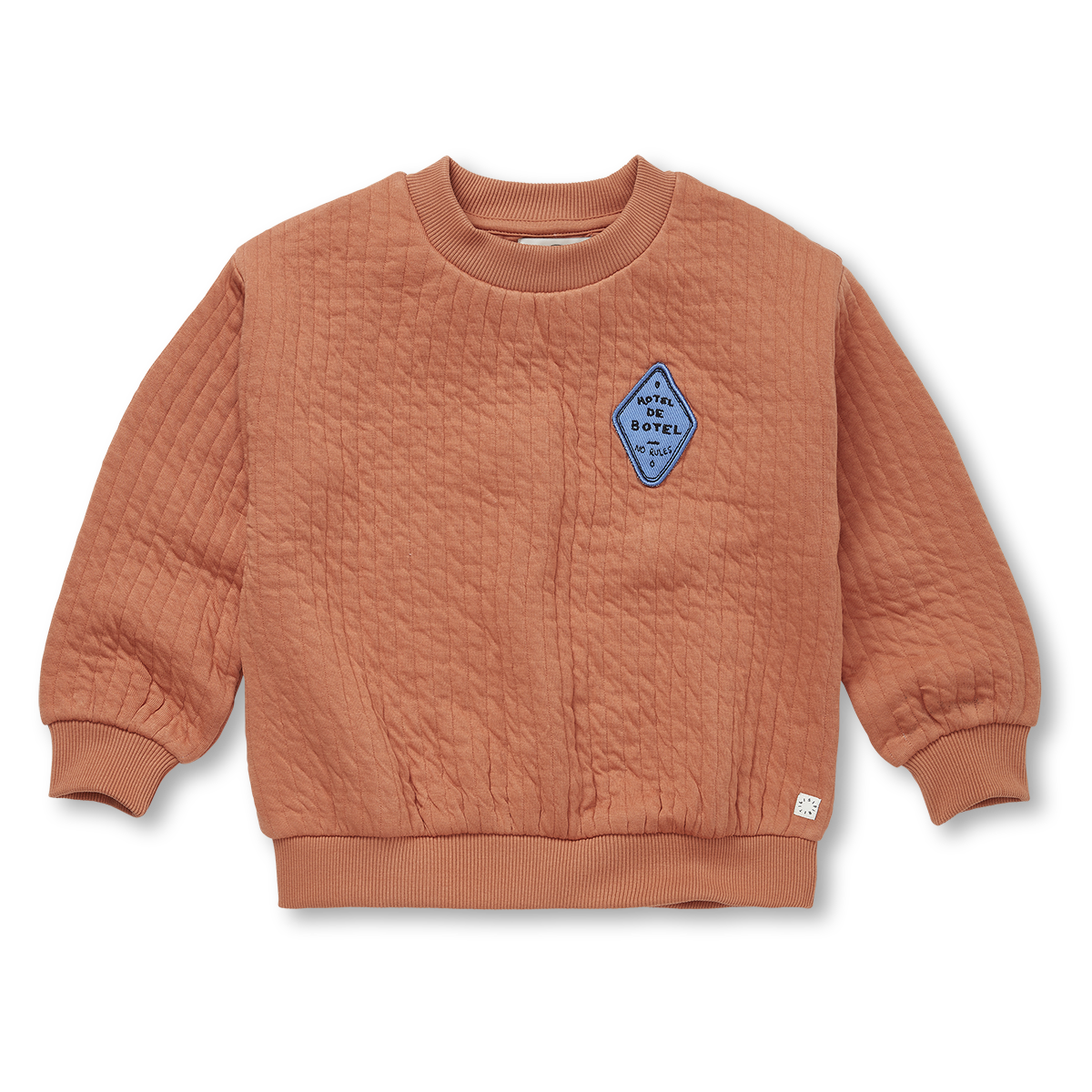 Quilted Sweatshirt Café