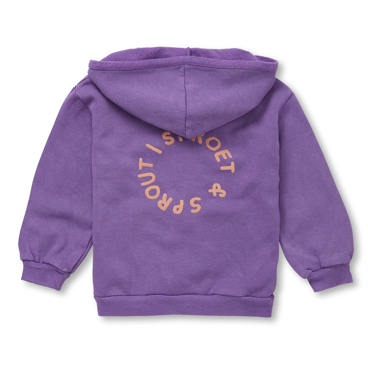 Hooded Cardigan Sproet Purple - Sproet & Sprout