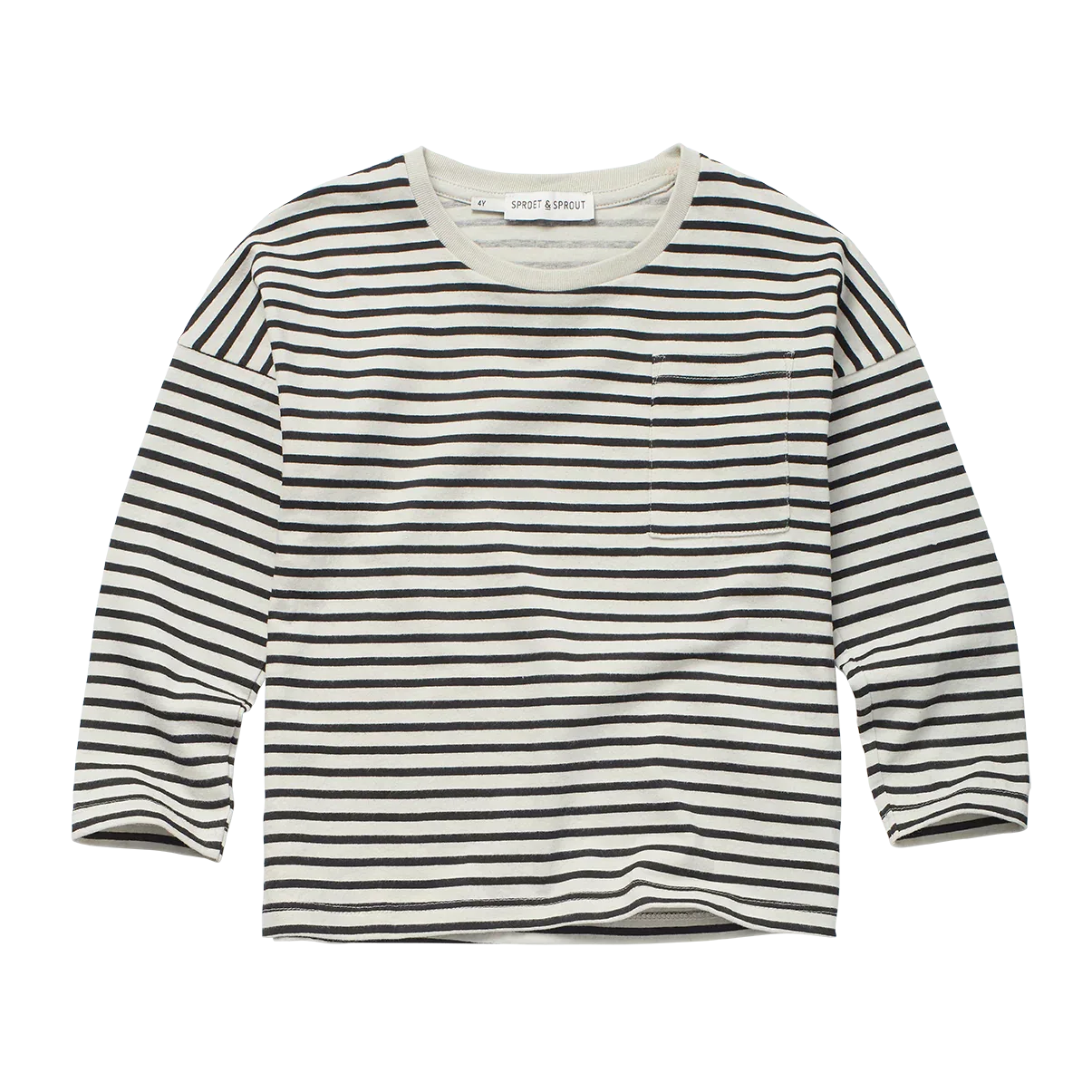 T-shirt Stripes Ivory - Sproet & Sprout
