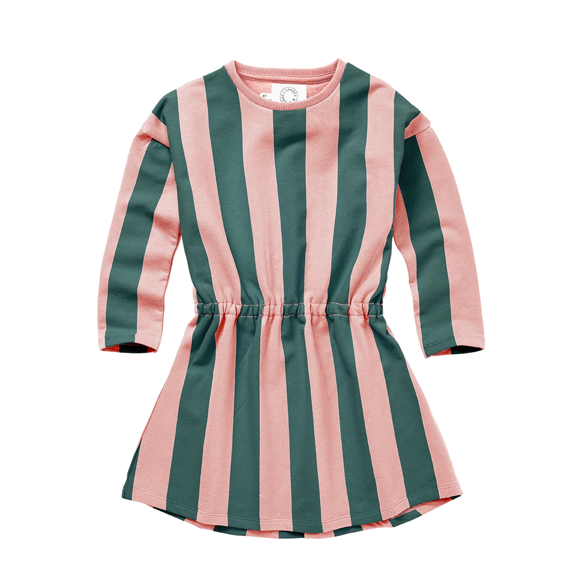 Dress Block Stripe Peach Parfait - Sproet & Sprout