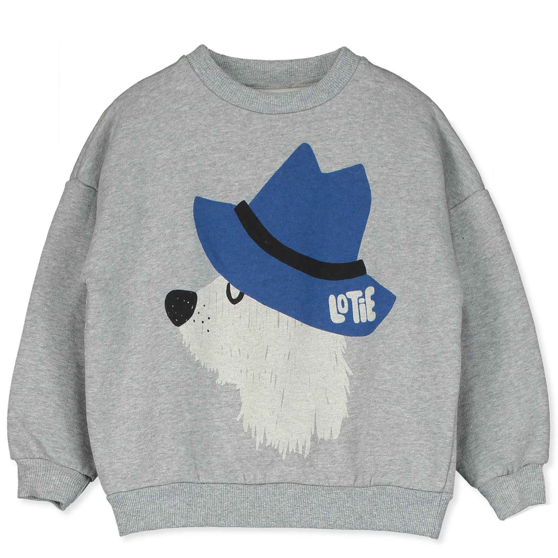 Sweatshirt Chill Dog Grey Melange