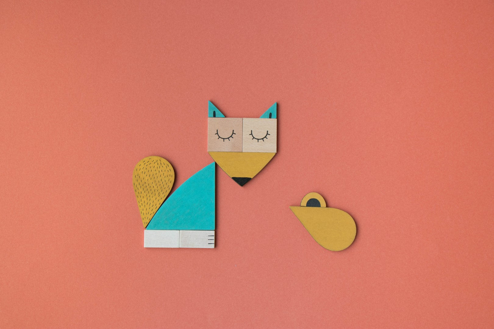 Wooden Toys The Fox And The Mouse