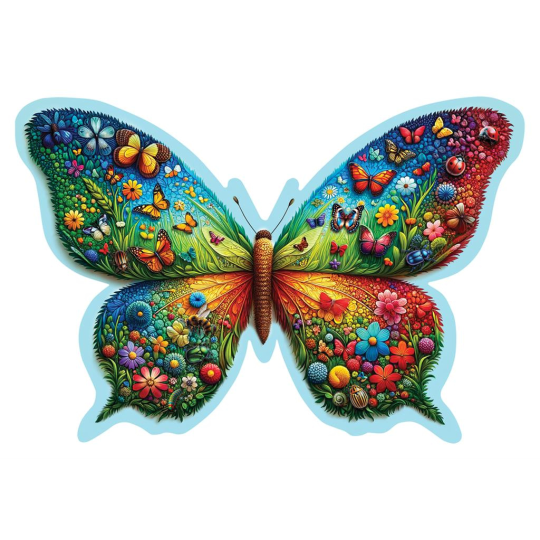 Puzzel Colorful Butterfly 165 pcs