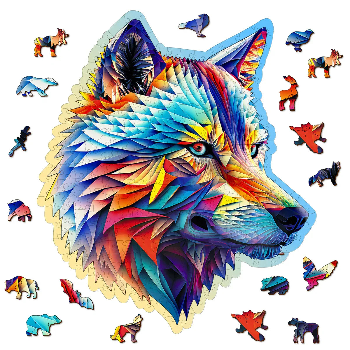 Classy Wolf 275 pcs - Wooden City Puzzle