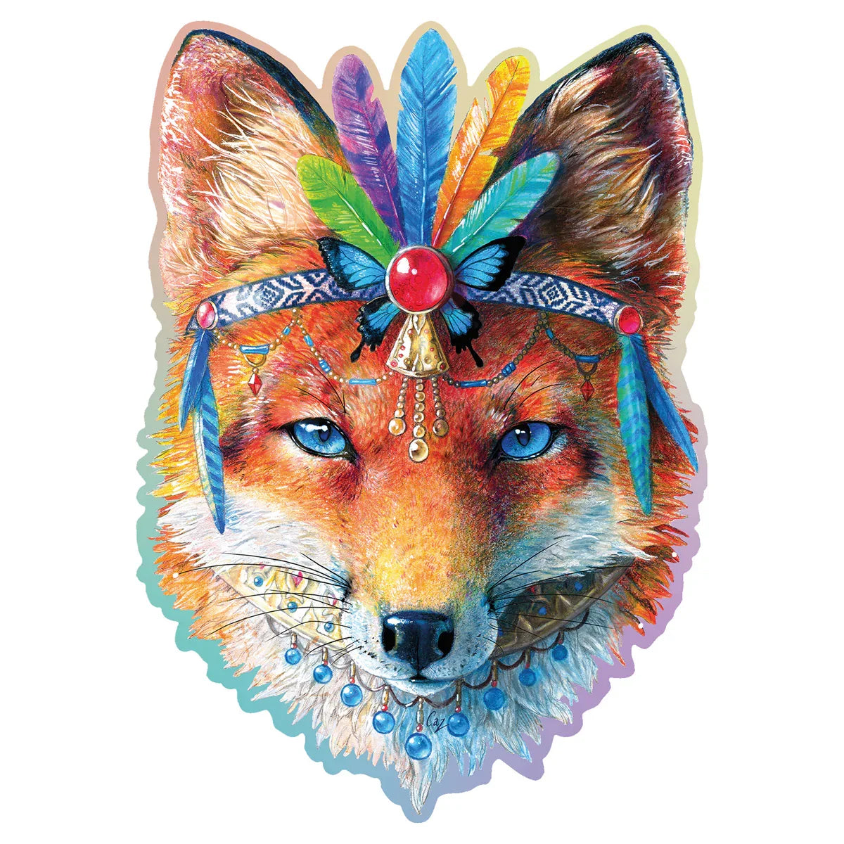 Mystic Fox 290 pcs - Wooden City Puzzle