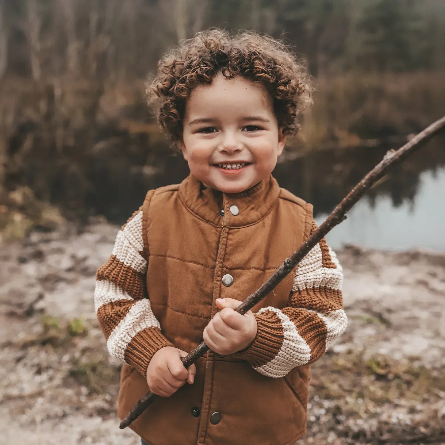 Stretch Twill Bodywarmer Chai - Your Wishes