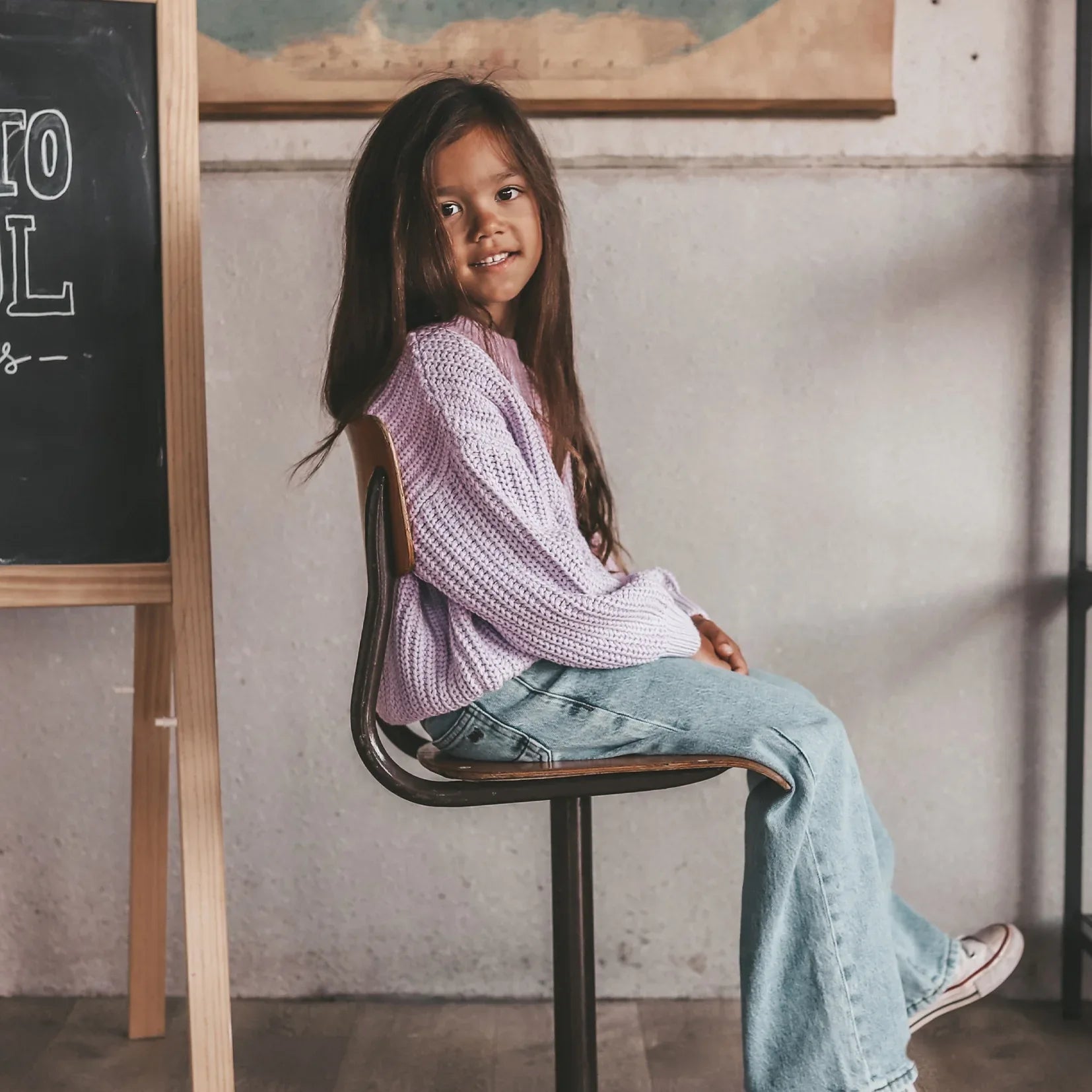 Denim Wide Leg Pants Sky Blue - KDkes