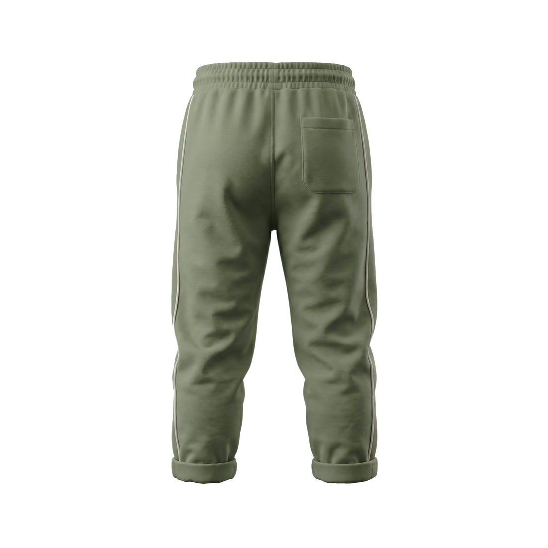 Wide Jogger Solid Olivine