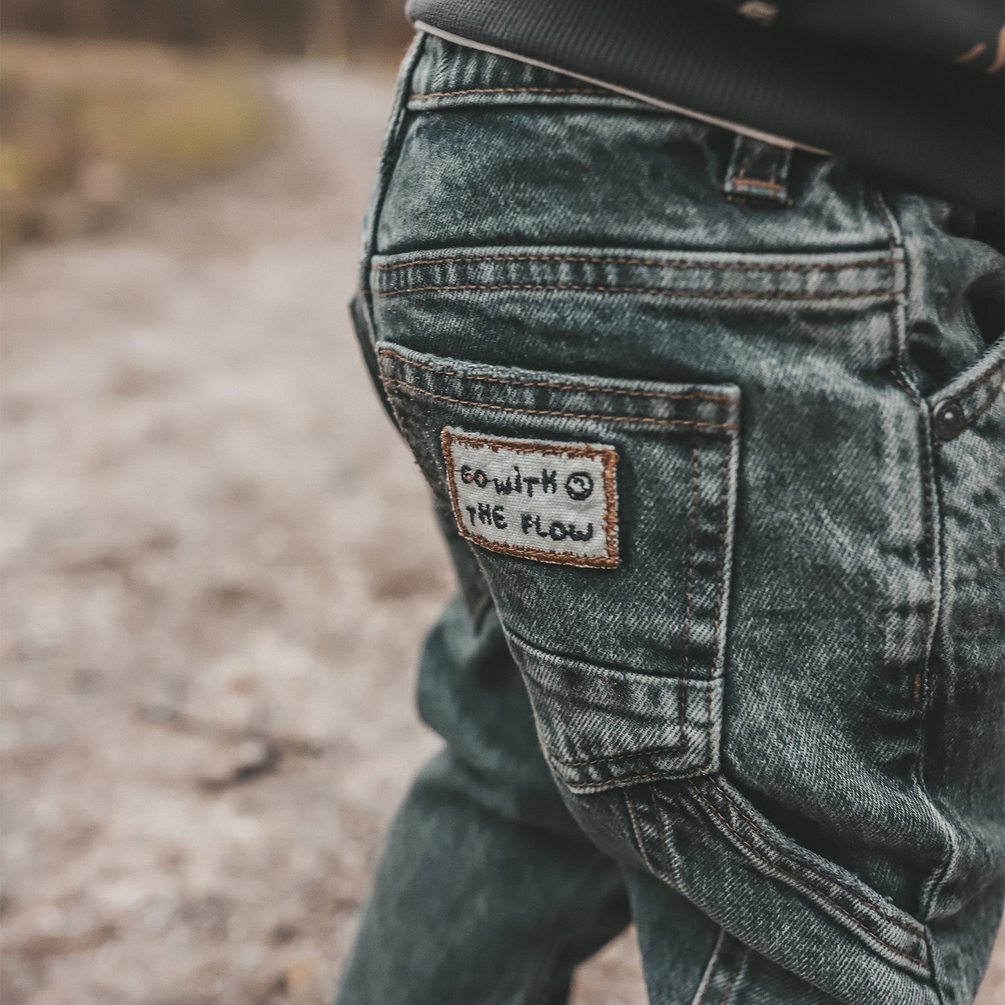 Denim Worker Jeans Acid Grey