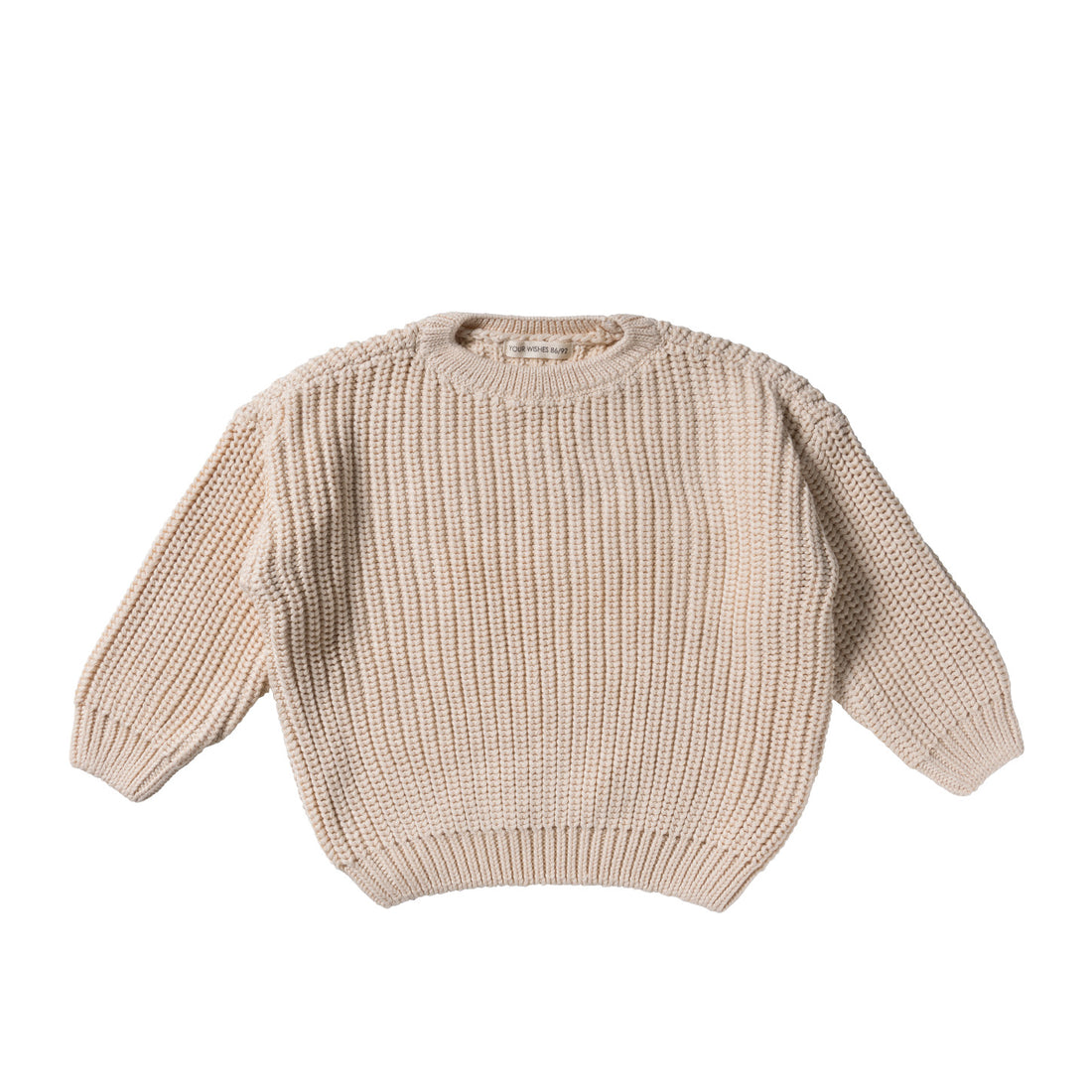 Knit Chunky Sweater Sand