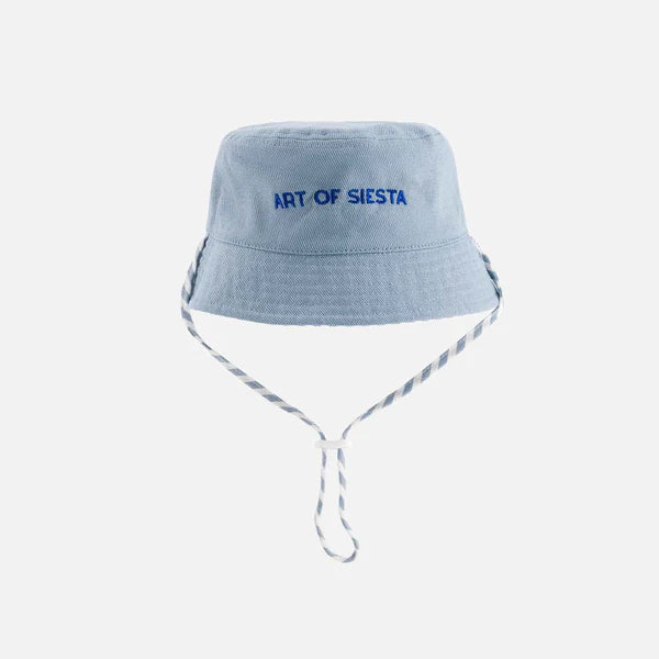 Bucket Hat Art Of Siesta Blue Striped