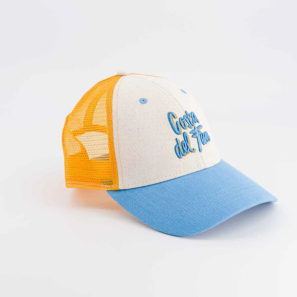 Trucker Cap Costa Del Fun Beige