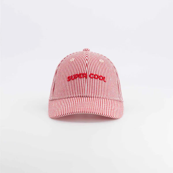 Cap Super Cool Red Striped